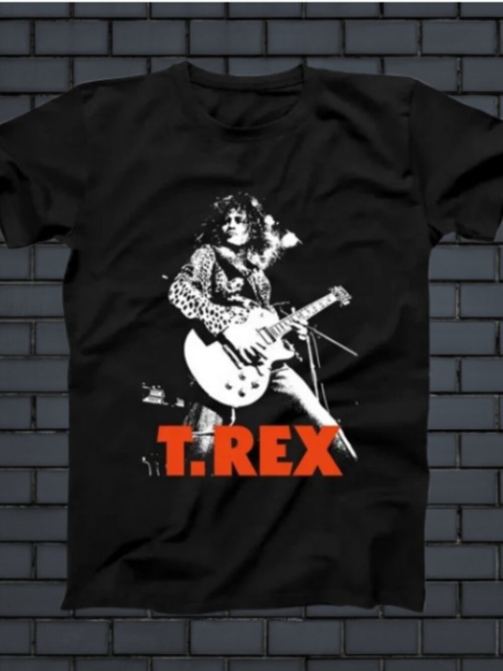 Rex Rock Band Marc Bolan Music T Shirt
